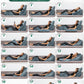 LX13 6-Piece Post-Surgery Recovery System, Orthopedic Bed Wedge Pillow Set, Stone Navy