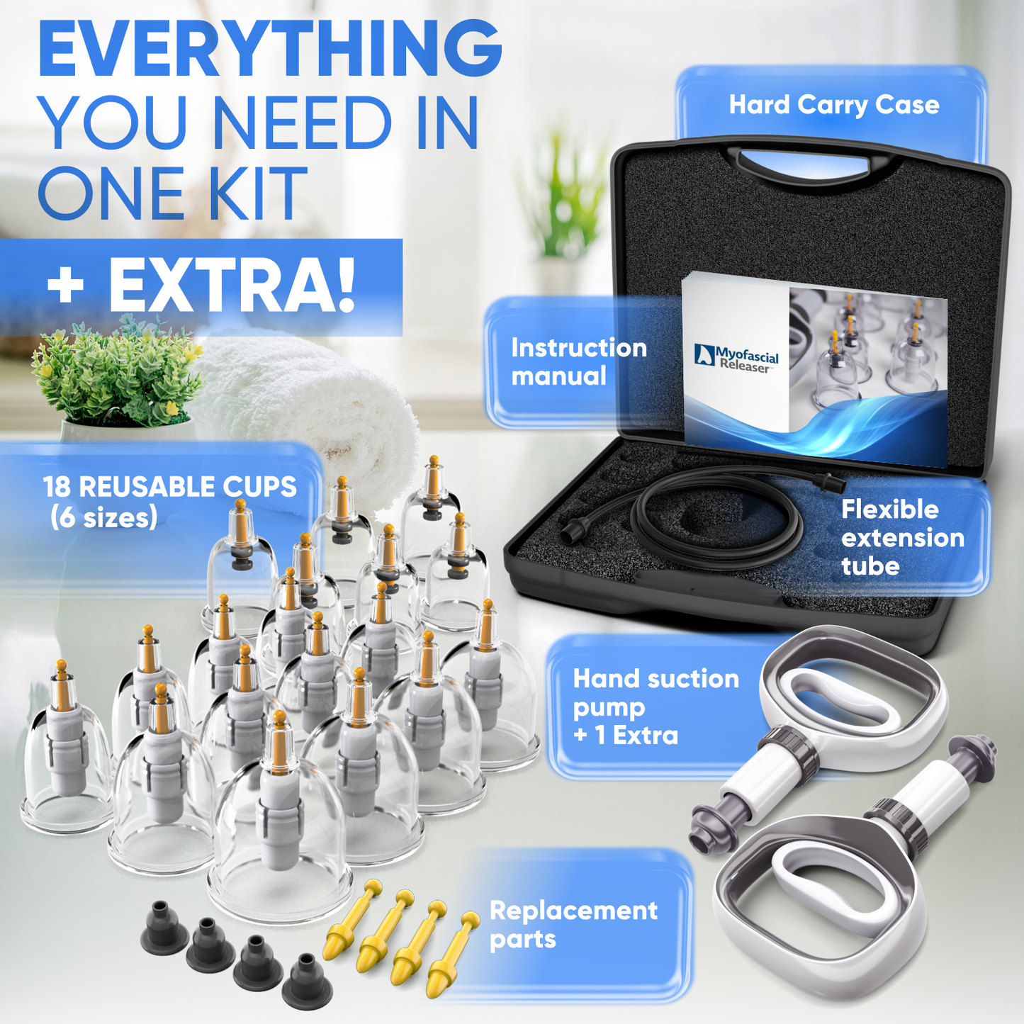 Professional Cupping Set